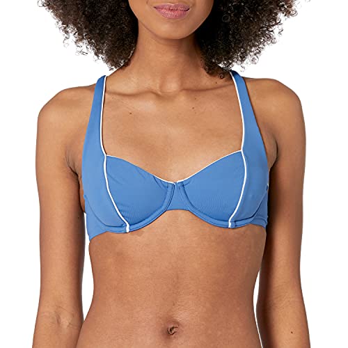 Seafolly Damen U/Wire Bra Bikini, Marinablue, 32 EU