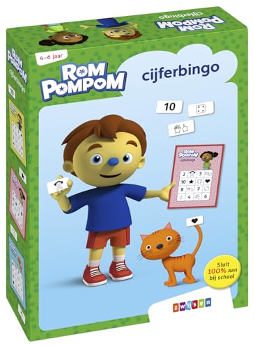 Bingo aux numéros Rompompom jeu de société éducatif pour enfants