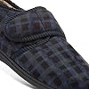 The Slipper Company Mens Navy Touch Fasten Slipper - Size 8 UK - Blue #5