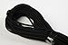 Produktbild Jajasio 10 m Gummikordel 3mm, Elastische Kordel Auswahl aus 37 Farben Gummischnur Elastische Kordel/Farbe: 29 - schwarz