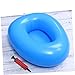 COOLHIYA Inflatable Bed Pan for Men Portable Camping Toilet Bedpan Inflatable Soft Bed Pan Easy to Clean Random Color