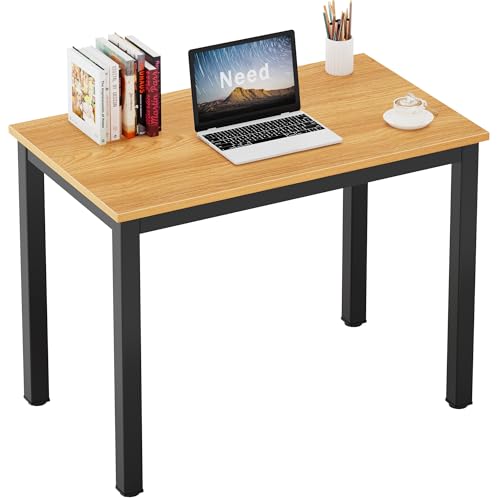 Need Small Computer Desk 31-1/2" Sturdy and Heavy Duty Writing Desk for Small Spaces and Small Desk Study Table Laptop Desk- AC3BB-80-40 by Need - Used condition - US$52.66