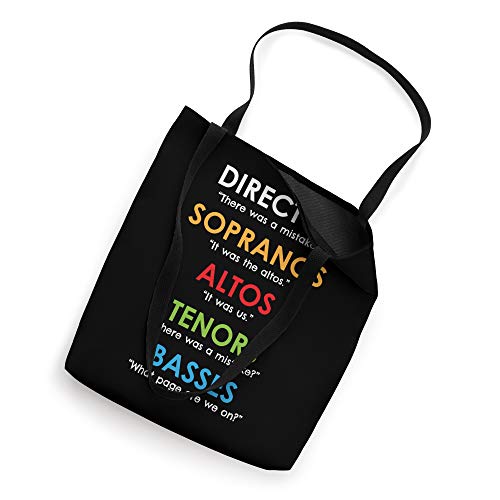 Bolsa Tote Funny Choir Director para Cantantes miniatura 2