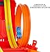 Hot Wheels Toy Car Set, Track Builder Unlimited Playset Fuel Can Stunt Box, 14 Component Parts & 1:64 Scale Vehicle