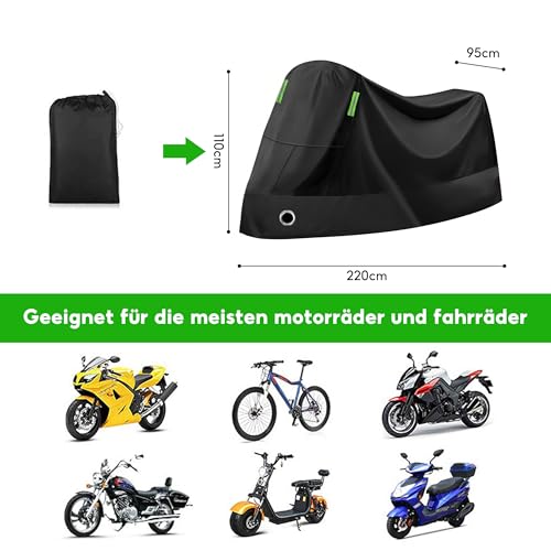 Cubierta protectora para bicicleta resistente al agua con bloqueo solar UV 3