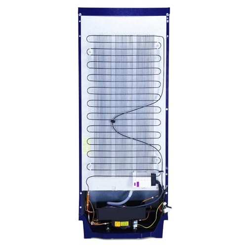 Image of Godrej 202 L 4 Star Advanced Inverter, Jumbo Vegetable Tray Direct Cool Single Door Refrigerator Appliance With Base Drawer(RD 210D TDI MN BL, Marine Blue)