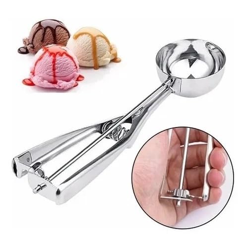 Colher Para Sorvete Equipamento de Cozinha Colheres para Sorvete Praticidade Casa e Decoração Cozinh