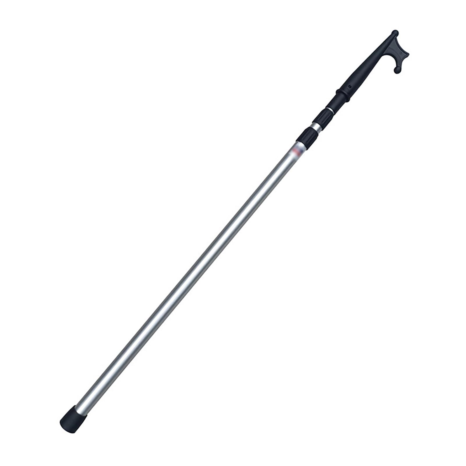SRNSAEB Telescoping Boat Hook 3 to 8ft/ 4 to 10ft, Aluminum Push Pole Boats with Nylon Hooks, Sturdy Boating Accessories Rod/Telescopic Docking Poles(1.15m - 2.4m/3.8ft - 8ft)
