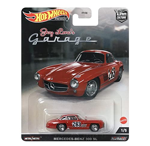 Hot Wheels Mercedes Benz, Rojo, escala 1:64 miniatura 1