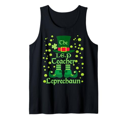 The IEP Teacher Leprechaun Group Match St Patricks Day Débardeur