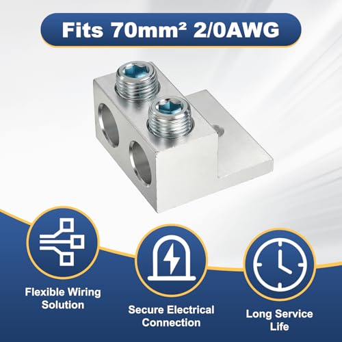 Terminales de tierra 2/0AWG para estabilizar la corriente de tu panel solar y proteger tu hogar 5