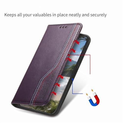 Coque iPhone 17 Air avec support horizontal et fermeture aimantée