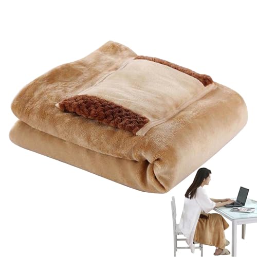Couverture Électrique Chauffée - Couverture De Chauffé | Couverture Chauffée USB | Couverture Chauffée Électrique Lavable | Charge Couverture Du Radiateur Électrique Pour Un Usage Au Bureau À Domi