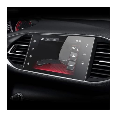Film navigation Peugeot 308 anti-rayures protection écran verre trempé voiture