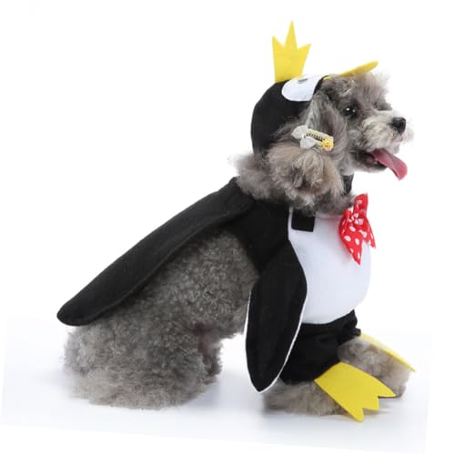 Disfraz de pingüino para perro XL Halloween capa pet cosplay miniatura 7