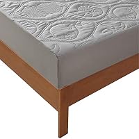 My home store Coprimaterasso per letto matrimoniale, con angoli profondi, 30 cm, 100% microfibra ipoallergenica, per un comfort e una facile