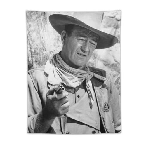 Poster di John Wayne con attori cinematografici americani maschi silenziosi (3) arazzo da parete con stampe artistiche da appendere, decorazione per la casa, idea regalo, 76,2 x 101,6 cm