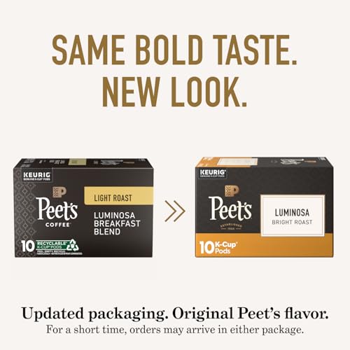 Peet's Coffee Coffee Pods, Light Roast, Luminosa, 60 K Cups - image 4
