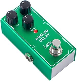 Delay Pedal, Lotkey Electric Guitar Effects Pedals Mini Single Type DC 9V True Bypass