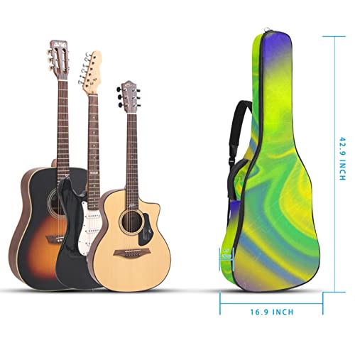 Housse de transport étanche pour guitare avec bandoulière réglable Style rétro, Multicolore 10., 42.9×16.9×4.7 in… - Les Beatles, Paul McCartney, John Lennon, RIngo Starr, George Harrison Housse de transport étanche pour guitare avec bandoulière réglable Style rétro, Multicolore 10., 42.9x16.9x4.7 in… – Image 6