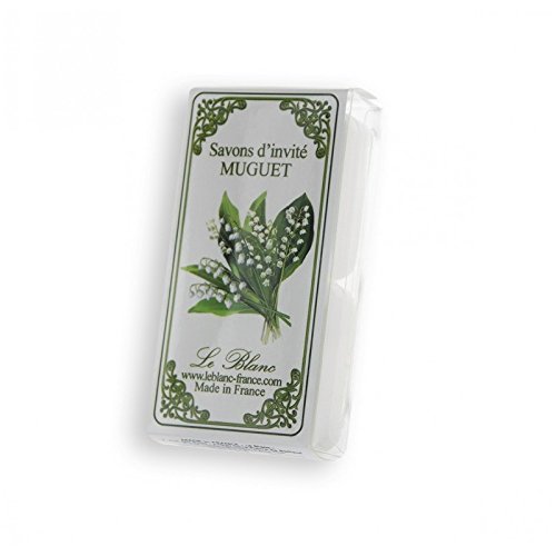 Le Blanc - Set of 2 Lily of the Valley-Scented Guest Soaps - White