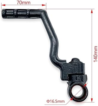 Engine Start Lever Universal Motorcycle Accessories 16.5mm Kick Starter Lever Pedal for DT230 MT250 HJ250