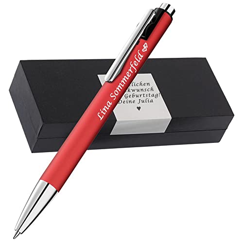 Pelikan Kugelschreiber Snap Mit Gravur - Inkl. Geschenkbox, Metall, Dokumentenecht, Individuell