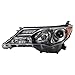 TRQ Headlight Assembly Set Headlights Driver & Passenger Side Compatible with 2013-2015 Toyota RAV4 TO2518147 TO2519147