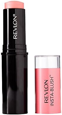 Blush Stick by Revlon, PhotoReady Insta-Blush Face Makeup with Cream to Powder Formula, High Impact Color, Moisturizing Creamy Formula, 300 Rose Gold Kiss, 1.15 Oz