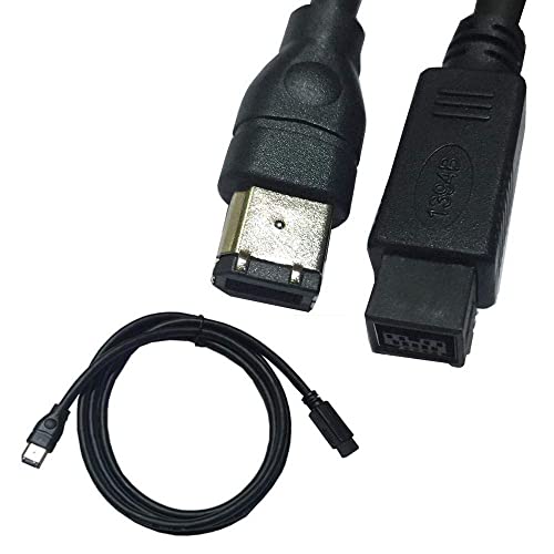 Firewire 800/400�P�[�u�� 9�s�� �I�X - 6�s�� �I�X�AIEEE1394�f�o�C�X���� FireWire800 - FireWire400 �P�[�u�� �A�t�@�C�A���C���[�P�[�u��