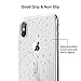 Unov Case Compatible with iPhone Xs Max Case Clear with Design Slim Protective Soft TPU Bumper Embossed Pattern Protective 6.5 Inch (Watercolor Castle)