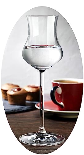 Topkapi elite 250.781 Grappagläser Likörgläser Johanneshöhe I 2er Set I Formschöne Destillatgläser I Spülmaschinenfest I Bleifreies Kristallglas I Edles Glas für Likör Grappa Sherry Topkapi elite 250.781 Grappagläser Likörgläser Johanneshöhe I 2er Set I Formschöne Destillatgläser I Spülmaschinenfest I Bleifreies Kristallglas I Edles Glas für Likör Grappa Sherry