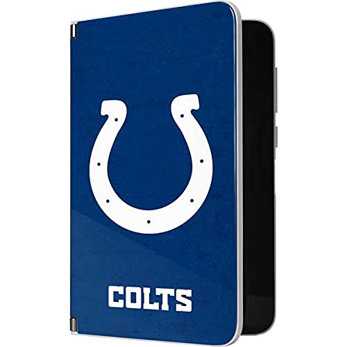 Skinit Tablet Decal Skin Compatible with Surface Duo - Officially Licensed NFL Indianapolis Colts Distressed Design