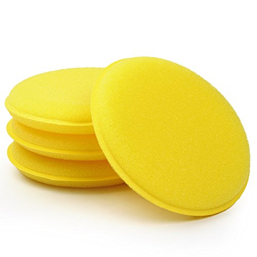 Tampon Polissage SPTA 13Pcs Éponge De Polissage Voiture Éponge De Cire Tampon Applicateur Voiture