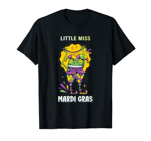 Disfraz de Mardi Gras Little miss Mardi Gras Camiseta
