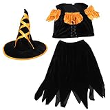 disfraz de bruja adulta Este adorno de disfraz de Halloween crea una atmósfera interesante y aterradora para tu Halloween.