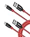 Produktbild Anker Powerline+ Lightning Kabel [2-Pack] 1,8m Apple iPhone iPad Ladekabel für Das iPhone XS/XS Max/XR/ iPhone X/ 8/8 Plus/ 7/iPad und mehr (Rot)