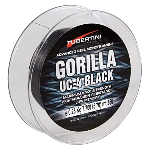Tubertini Schnur Gorilla UC4 350m Spule Größe Cover