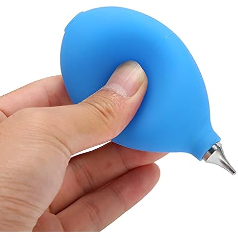 Mini Squeeze Ball Pump, Silicone Dust Cleaner Air Blower for Hearing Aids, Camera Lens, Watch, Ear Mold Cleaner Maintenance Cleaning Ball Pump, Hearing Aid Accessories Cover