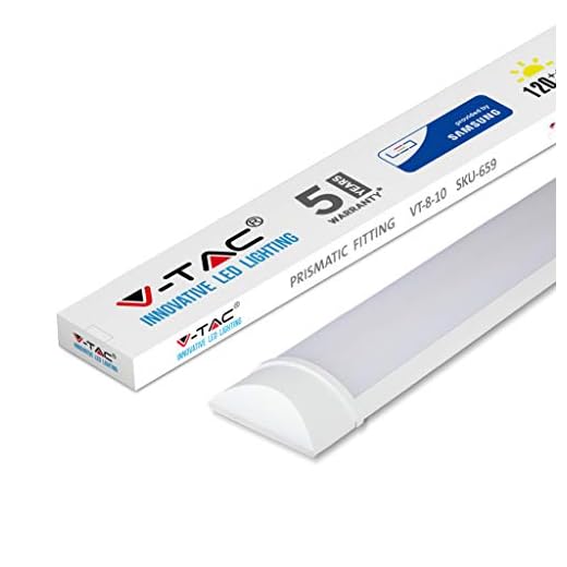V-TAC VT-8-10 10W LED Grill montering-30cm med Samsung Chip Colrocode: 3000K