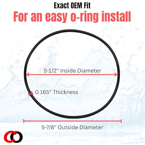 Captain O-Ring – Replacement O-Ring-HB O-Rings for APEC 10/20” Big Blue or Clear HBB-10, HBB-20, HBC-10, HBC-20, Big Duo/Trio Water Filter Housing (4 Pack) by Captain O-Ring - Image 5