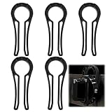 Aphohome Gas Stove Knob Locks, Heat-Resistant Child Safety Covers for Oven Knobs, Fits Gap ≥0.27