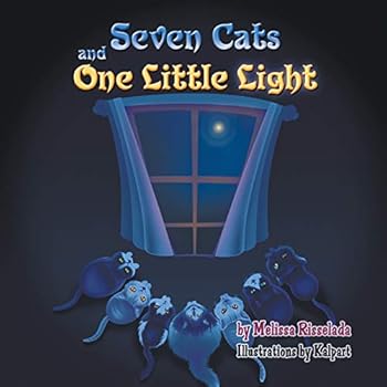 Paperback Seven Cats and One Little Light Book
