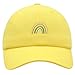 JPAK Rainbow Premium Dad Hat Embroidered Baseball Cap Pastel Cute