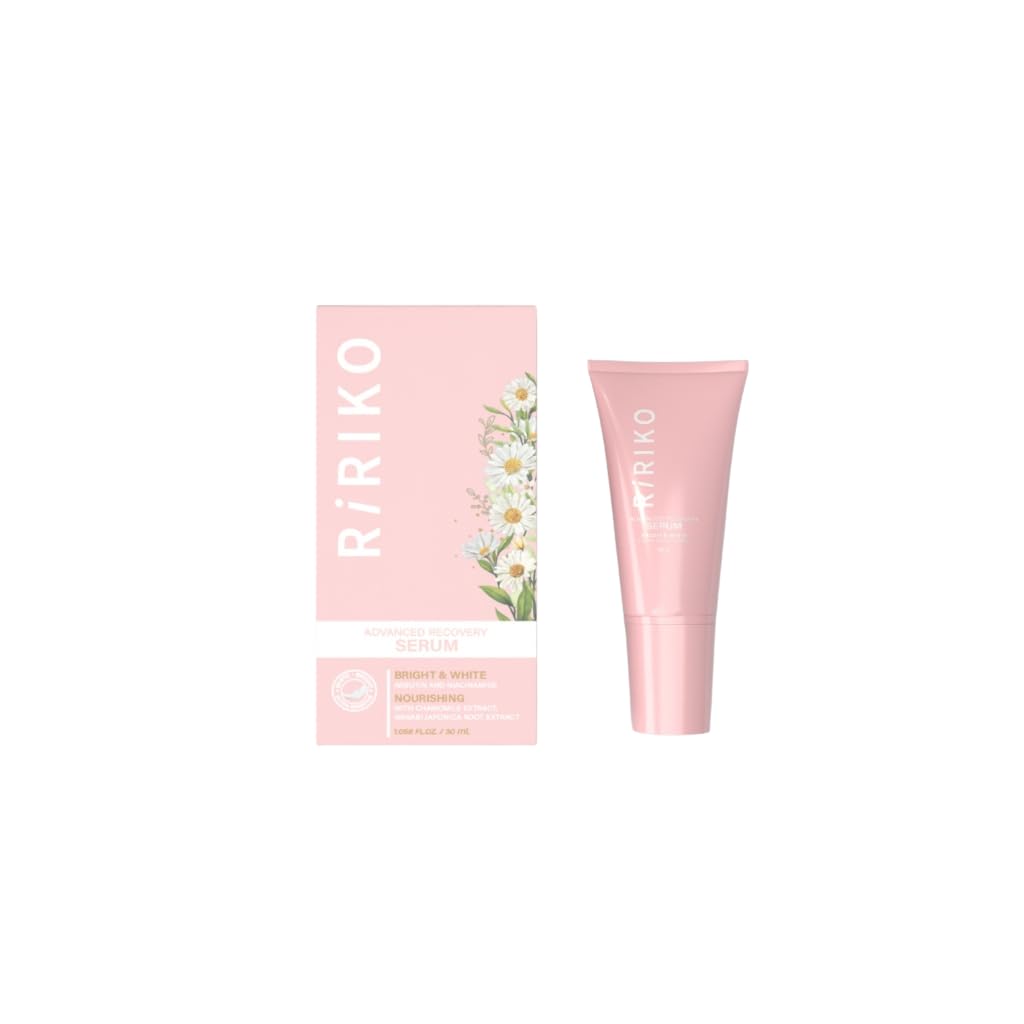 Ririko Advanced Recovery Serum Nourishing with Chamomile Extract, Vanilla Caramel Scent, 30g