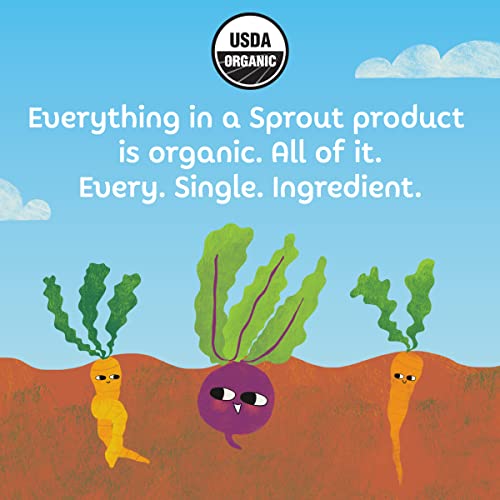 Sprout Organic Baby Food Pouches Stage 3, Creamy Vegetables W/ Chicken, 4 Oz (Pack Of 12) #TOP6