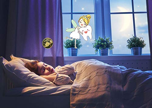 Tooth Fairy Coins Reward Commemorative Coin Collection Experience Gift For Lost Teeth Kids(6Pcs) #TOP5