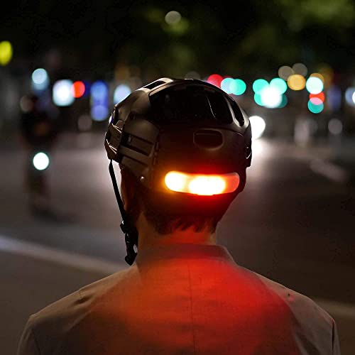 OVERADE Eclairage Amovible Blinxi sans Fil pour Casque de vélo, Trottinette - avec Clignotants Droite/Gauche - télécommande sur Guidon - Rechargeable USB - Image 6