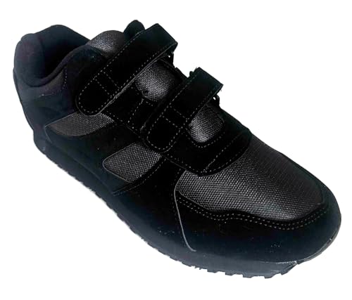 Men's Sneakers Hook and Loop Comfort Walking Shoes Sizes