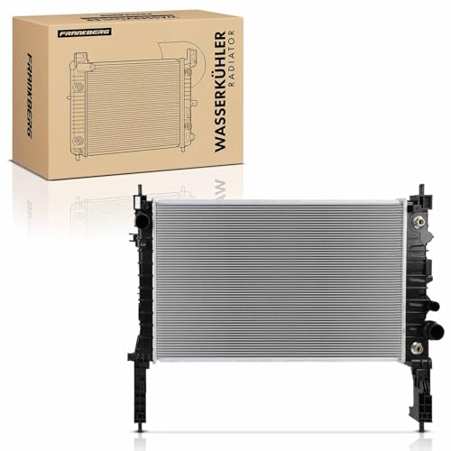 Frankberg Engine Radiator Engine Radiator Compatible with Trax 1.4L 2012-2024 Mokka/Mokka X J13 1.4L 2012-2024 Replace# 1300360